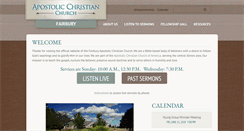 Desktop Screenshot of fairburyacchurch.org