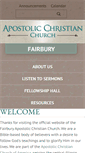 Mobile Screenshot of fairburyacchurch.org